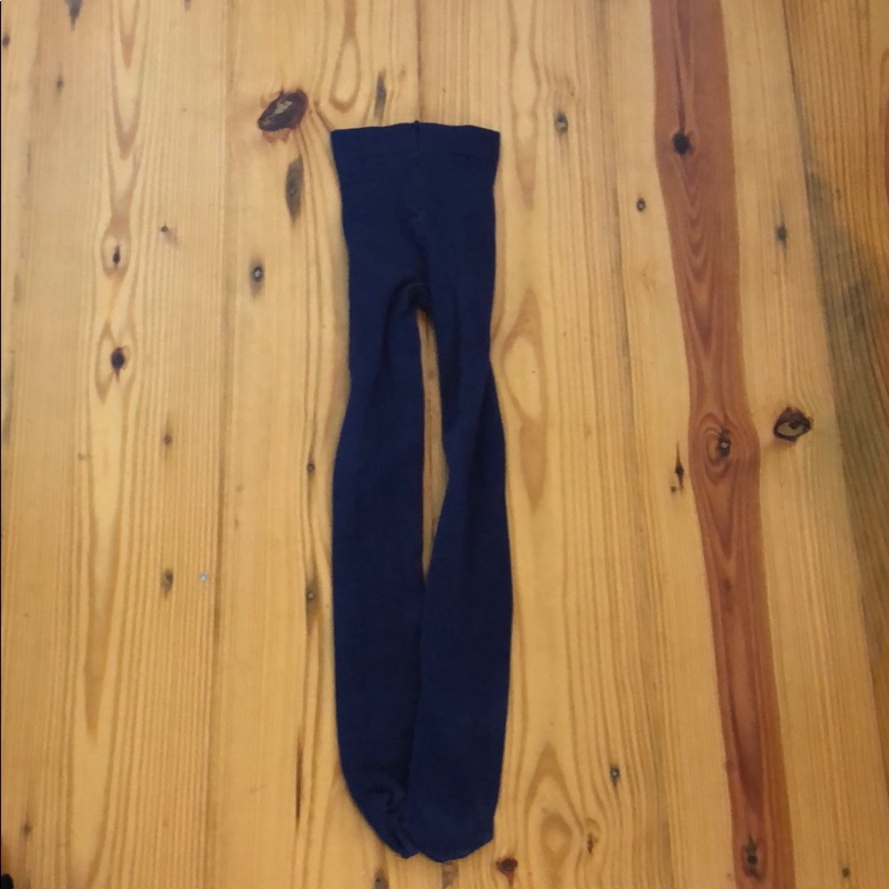 Navy blue tights
